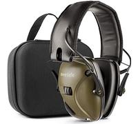 awesafe Electronic Ear Defenders Ear Protection for Adults Shooting Hearing Protection Safety Earmuffs with Hard Storage Case, NRR 24dB