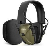awesafe Electronic Ear Defenders for Adults Hearing Protection Noise Cancelling Headphones - Safety Earmuffs Ear Protectors with Hard Storage Case