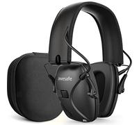 awesafe Electronic Ear Defenders for Adults Hearing Protection Noise Cancelling Headphones - Safety Earmuffs Ear Protectors with Hard Storage Case