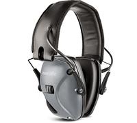 awesafe GF01 Electronic Shooting Earmuffs Ear Defenders Noise Reduction Sound Amplification Electronic Safety Ear Muffs, NRR 24, Ideal for Shooting and Hunting (Grey)