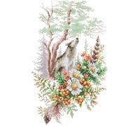Awesocrafts Cross Stitch Stamped Kits Summer Forest Spirit Easy Patterns Cross Stitching Embroidery Needlework Kit Supplies
