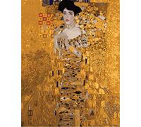 Awesocrafts Paint by Numbers Kits, Portrait of Adele Bloch Bauer by Gustav Klimt Number Painting for Adults 16x20 inch (Adele, No Frame)