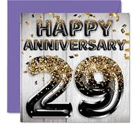 Awesome 29th Anniversary Card for Husband Boyfriend Wife Girlfriend