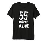 Awesome 55th Funny Birthday Party 55 Years Old Christmas Premium T-Shirt