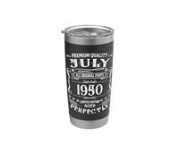 Awesome 76th Birthday Legends were Born in July 1950 Stainless Steel Insulated Tumbler