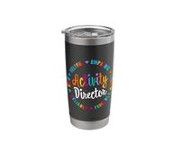 Awesome Activity Director Rock Activity Professionals Week Stainless Steel Insulated Tumbler