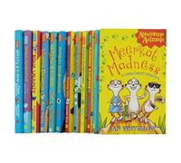 Awesome Animals Series 12 Books Collection Set(Meerkat Madness, Llama Drama, Koala Calamity,Penguin Pandemonium, The Rescue, Panda Panic - Running Wild & More)