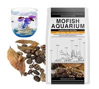 Awesome Aquatic Alder Cones - Alder Cones for Betta Fish Tank, Liquid Gardens Alder Cones | Fresh Water Shrimp for Fish Tank, Freshwater Shrimps Lower Hydrogen Promotes Breeding and Improves Immunity