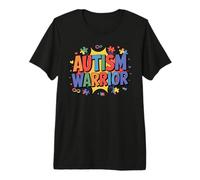 Awesome Austism Warrior Hero Autism Mom Proud Acceptance Premium T-Shirt