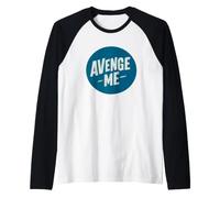 Awesome Avenge Me Statement Costume Raglan Baseball Tee