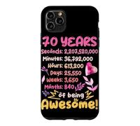Awesome Birthday Outfit for 70-Year-Old! 70th Birthday Case for iPhone 11 Pro Max