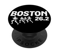 Awesome Boston 26.2 Mile Marathon Majors Running Design PopSockets Adhesive PopGrip