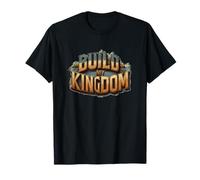 Awesome Build My Kingdom Emblem T-Shirt