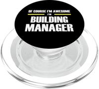 Awesome Building Manager PopSockets PopGrip for MagSafe