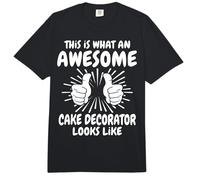Awesome Cake Decorator Comfort Colors Adult Heavyweight T-Shirt