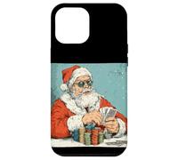 Awesome Card Playing Santa Claus for Festive Poker Lovers Case for iPhone 12 Pro Max