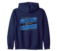 Awesome Career Counselors Quote Counseling Appreciation Zip Hoodie