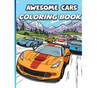 Awesome Cars Coloring Book