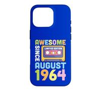 Awesome Cassette Tape Limited Edition Since August 1964 Case for iPhone 16 Pro