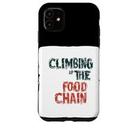 Awesome Climbing up the Food Chain Speech Costume Case for iPhone 11