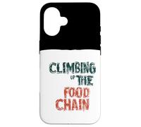 Awesome Climbing up the Food Chain Speech Costume Case for iPhone 16