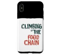 Awesome Climbing up the Food Chain Speech Costume Case for iPhone XS Max