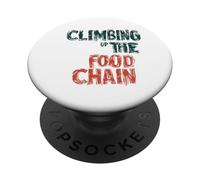 Awesome Climbing up the Food Chain Speech Costume PopSockets Adhesive PopGrip