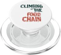 Awesome Climbing up the Food Chain Speech Costume PopSockets PopGrip for MagSafe