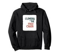 Awesome Climbing up the Food Chain Speech Costume Pullover Hoodie