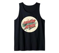 Awesome Counter Attack Speech Costume Tank Top