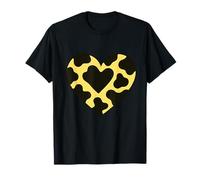 Awesome Cow Print Men Women Heart Cow Pattern for Cow Lover T-Shirt