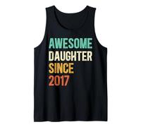 Awesome Daughter Since 2017 Tank Top
