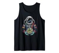 Awesome Earth Science Explorer Holding Vivid Space Rocks Tank Top