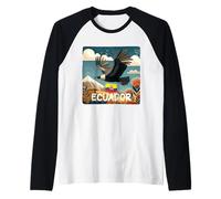 Awesome Ecuador Nature Bird Costume Raglan Baseball Tee