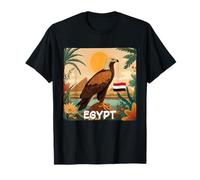 Awesome Egypt Costume with Flag and Eagle T-Shirt