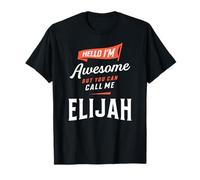 Awesome Elijah Personalized Name Elijah T-Shirt