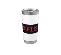 Awesome Exorcism Statement Emblem Stainless Steel Insulated Tumbler
