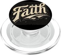 Awesome Faith Emblem PopSockets PopGrip for MagSafe