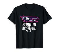 Awesome Female Pilot Gift Womens Flying Airplane Aviation T-Shirt