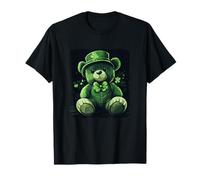 Awesome Festive Teddy Bear for a Lucky St. Paddy’s T-Shirt