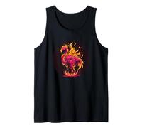 Awesome Flamingo Animal Look for Flames Lovers Tank Top