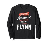 Awesome Flynn Personalized Name Flynn Long Sleeve T-Shirt