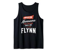 Awesome Flynn Personalized Name Flynn Tank Top