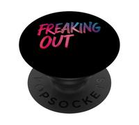 Awesome Freaking Out Speech Emblem for Boys and Girls PopSockets Adhesive PopGrip