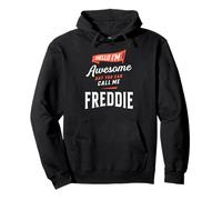 Awesome Freddie Personalized Name Freddie Pullover Hoodie