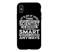 Awesome Funny Clinical Laboratory Scientist Apparel Design Case for iPhone X/XS
