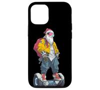 Awesome Future Santa Claus with electric Wheel and Cool Look Case for iPhone 12/12 Pro