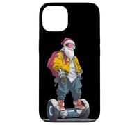 Awesome Future Santa Claus with electric Wheel and Cool Look Case for iPhone 13