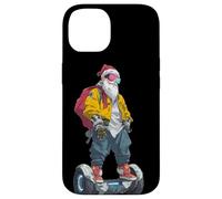 Awesome Future Santa Claus with electric Wheel and Cool Look Case for iPhone 14