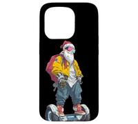 Awesome Future Santa Claus with electric Wheel and Cool Look Case for iPhone 15 Pro